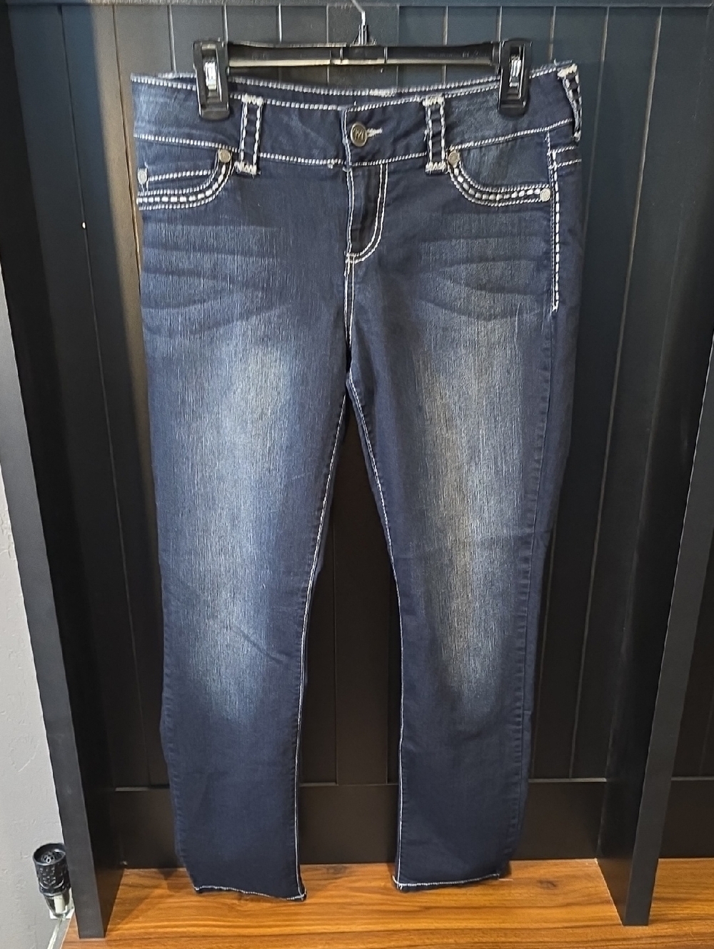 Maurices Dark Blue Women's Stretch Bootcut Jeans